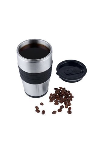 Arnica IH32140 Paslanmaz Çelik Filtreli Termoslu 0.4 L Hazne Kapasiteli Mini 750 W Siyah Filtre Kahve Makinesi