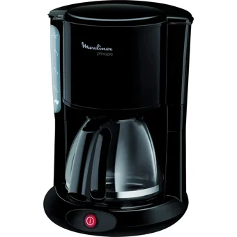 Moulinex FG2608 Paslanmaz Çelik Filtreli Karaf 1.25 L Hazne Kapasiteli 10 Fincan 1000 W Siyah Filtre Kahve Makinesi