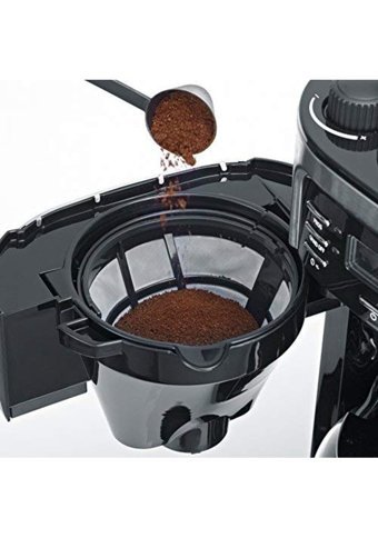 Severin KA 4810 Paslanmaz Çelik Filtreli Karaf 1.4 L Hazne Kapasiteli 10 Fincan 1000 W Siyah Filtre Kahve Makinesi