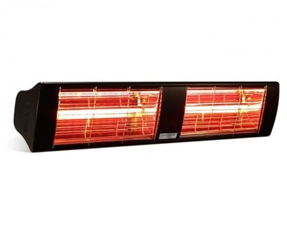 Goldsun Supra 3000 Watt Duvar Tipi Infrared Isıtıcı Siyah