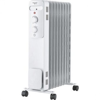 Voltomat 2000 Watt 9 Dilimli Ayaklı Yağlı Radyatör Isıtıcı Beyaz