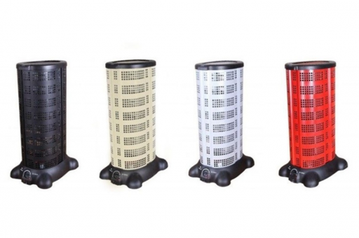 Estove ES-2800 2800 Watt Kule Tipi Konveksiyonel Isıtıcı Gri
