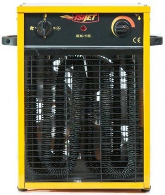 Isıjet EX-15 22001 Watt Ayaklı Fanlı Isıtıcı Sarı
