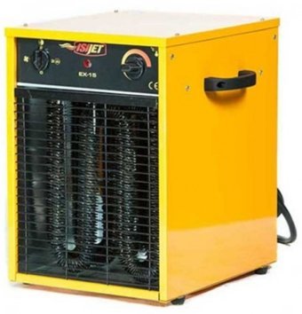 Isıjet EX-15 22001 Watt Ayaklı Fanlı Isıtıcı Sarı