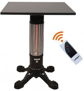 Hottable Tekno Plus 1500 Watt Ayaklı Infrared Isıtıcı Siyah