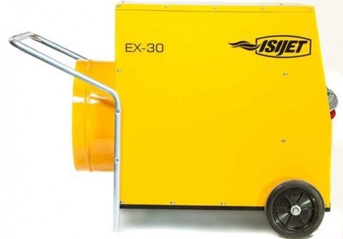 Isıjet EX-30 9003 Watt Ayaklı Fanlı Isıtıcı Sarı