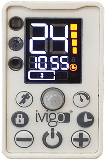 Ivigo EPK4590P25B 2500 Watt Duvar Tipi Konvektör Isıtıcı Beyaz