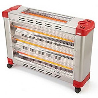 Akel AS1210 2900 Watt Ayaklı Quartz Isıtıcı Gri