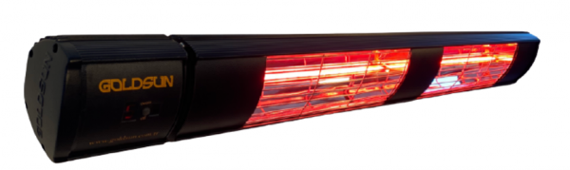 Goldsun Aqua GSA30PLG 3000 Watt Duvar Tipi Infrared Isıtıcı Siyah