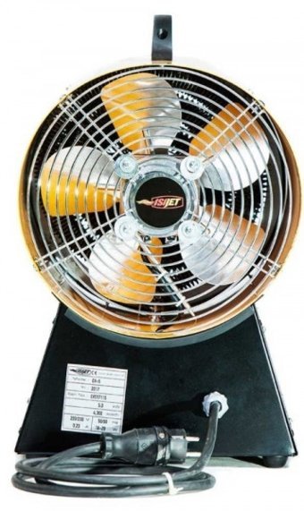 Isıjet EX-5 9001 Watt Ayaklı Fanlı Isıtıcı Sarı