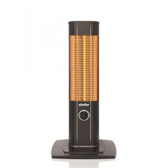 Simfer Craft S 1250 WTB 1200 Watt Kule Tipi Infrared Isıtıcı Siyah