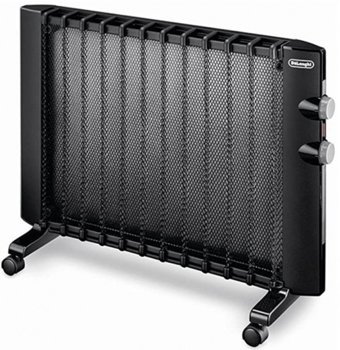 Delonghi Mica Thermic HMP 1500 Watt Duvar Tipi Konvektör Isıtıcı Siyah