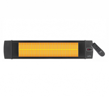 UFO Black Line UK (8699245802986) 2400 Watt Duvar Tipi Infrared Isıtıcı Siyah