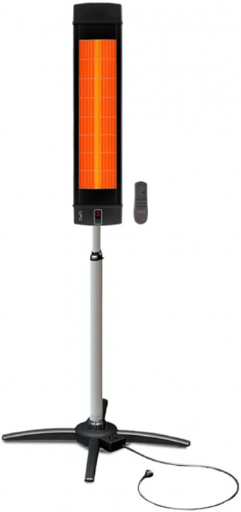 UFO Black Line UK (8699245802986) 2400 Watt Duvar Tipi Infrared Isıtıcı Siyah