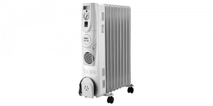 Fakir RF-09 2300 Watt 9 Dilimli Ayaklı Yağlı Radyatör Isıtıcı Beyaz