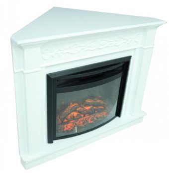 DLC Antik Figürlü (dlc0012) 1800 Watt Şömine Isıtıcı Beyaz