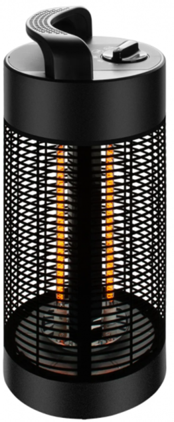 DLC Heattube 1200 Watt Kule Tipi Infrared Isıtıcı Siyah
