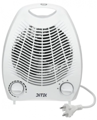 Ditek DT-2000 2000 Watt Ayaklı Fanlı Isıtıcı Beyaz