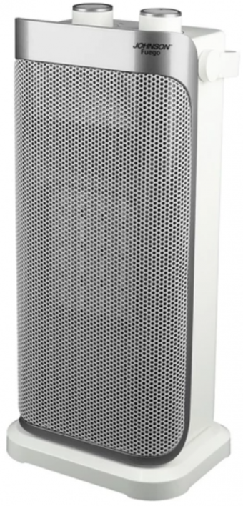 Johnson Fuego 2000 Watt Kule Tipi Fanlı Isıtıcı Gri
