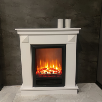 DLC 1176S Penida Small 1600 Watt Şömine Isıtıcı Beyaz