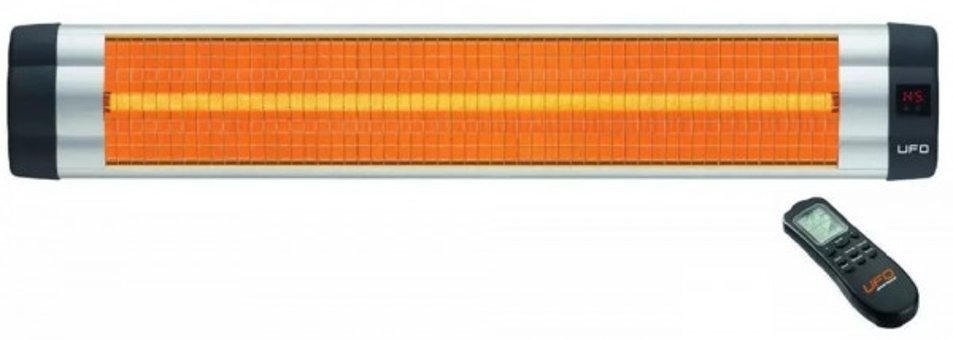 UFO S/3000 UK 3000 Watt Duvar Tipi Infrared Isıtıcı Gri