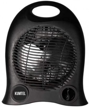 Kumtel LX-6441 2000 Watt Ayaklı Fanlı Isıtıcı Siyah