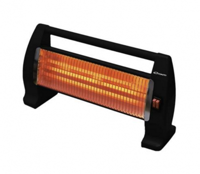 Conti CQS 1500 1500 Watt Ayaklı Quartz Isıtıcı Siyah