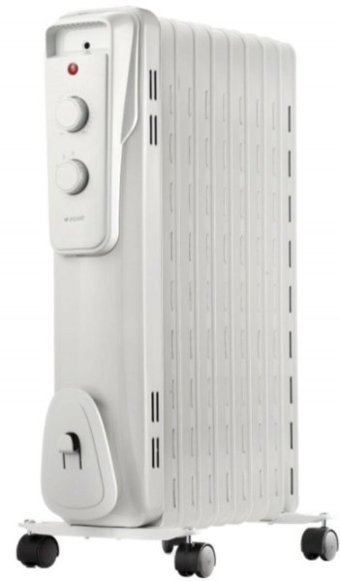 Arçelik ARI 9DM 2000 2000 Watt 9 Dilimli Ayaklı Yağlı Radyatör Isıtıcı Beyaz