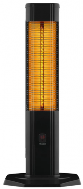 Luxeva LXV 2500-VR 2500 Watt Kule Tipi Infrared Isıtıcı Siyah