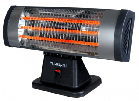 Yumatu YT-9033 1800 Watt Ayaklı Infrared Isıtıcı Gri