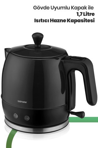 Karaca Çaysever Robotea Connect Konuşan Otomatik Cam Demlikli 2500 W Işıklı Cam Gövdeli Şeffaf Çay Makinesi