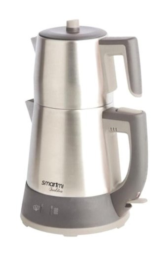 Awox Demplus Çelik Demlikli 2200 W Çelik Gövdeli Fıstık Yeşili Çay Makinesi