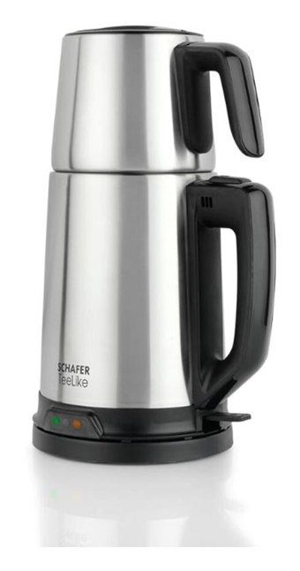Arnica Bitkidem Pro Cam Demlikli 2400 W Işıklı Cam Gövdeli İnox Çay Makinesi
