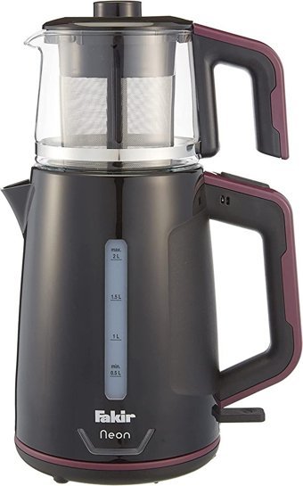 Homend 1773 H Royaltea Çelik Demlikli 2000 W Çelik Gövdeli Bronz Silver Çay Makinesi