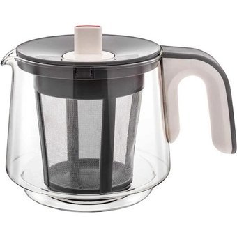King K 325 Livane Cam Demlikli 1500 W Çelik Gövdeli Kırmızı Çay Makinesi