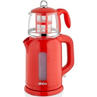 Awox Demplus Çelik Demlikli 2200 W Çelik Gövdeli Bakır Çay Makinesi