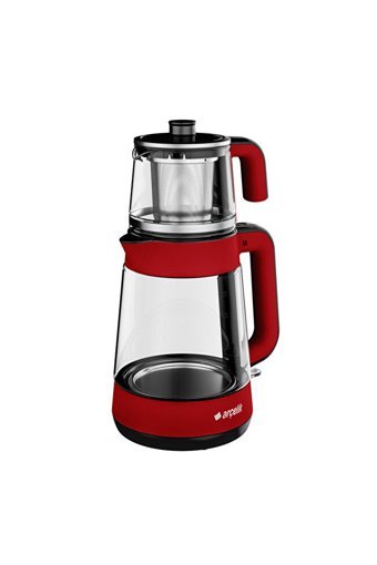 Goldmaster IN 6306EM İncedem Otomatik Çelik Demlikli 2200 W Işıklı Çelik Gövdeli Mavi Retro Çay Makinesi