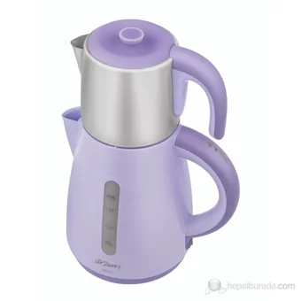 Cvs DN 1526 Chaichen Cam Demlikli 1800 W Çelik Gövdeli Çay Makinesi