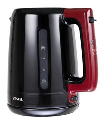Arçelik K 3280 C Cam Demlikli 1650 W Işıklı Plastik Gövdeli Gri Çay Makinesi
