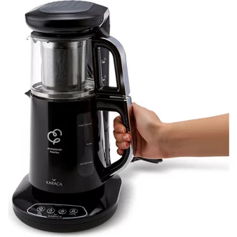 Korkmaz Demiks Çelik Demlikli 1600 W Çelik Gövdeli Çay Makinesi