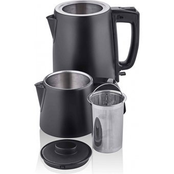 Arzum AR 3089 S Jollietea Otomatik Cam Demlikli 1650 W Plastik Gövdeli Beyaz Çay Makinesi