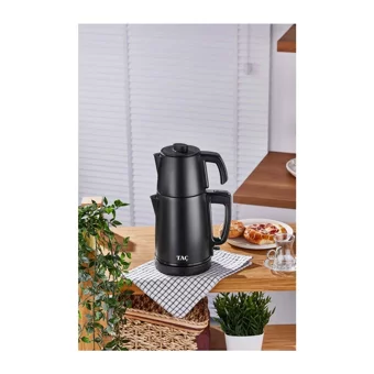 Arzum AR 3089 S Jollietea Otomatik Cam Demlikli 1650 W Plastik Gövdeli Beyaz Çay Makinesi