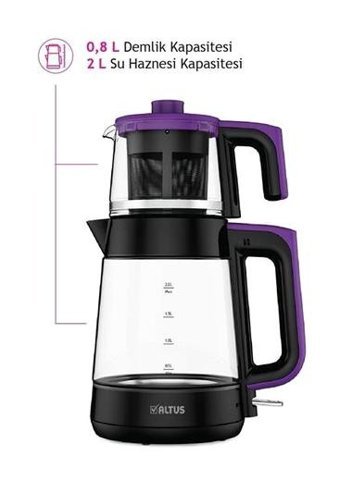 Beko 2211 Tea Party Cam Demlikli 1650 W Plastik Gövdeli Beyaz Çay Makinesi