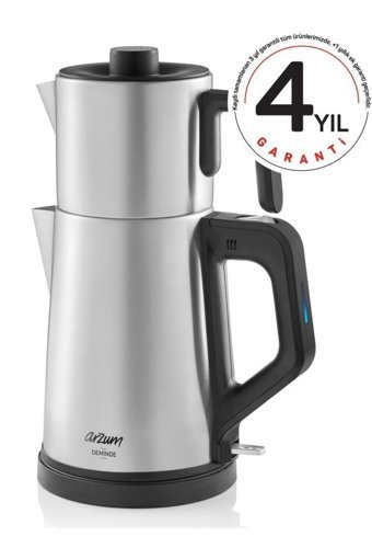 Cvs DN 1515 Sudem Çelik Demlikli 1800 W Çelik Gövdeli Mor Çay Makinesi