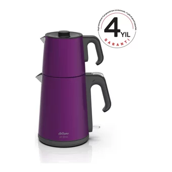 Cvs DN 1503 Tamdem Porselen Demlikli 1600 W Plastik Gövdeli Pembe Çay Makinesi