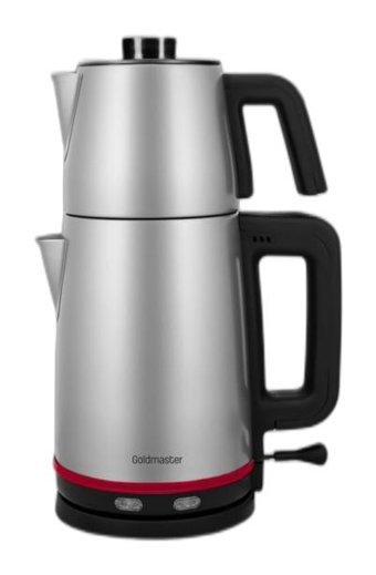 Karaca Berry Tea XL 2 In1 Çelik Demlikli 1700 W Çelik Gövdeli Pembe Çay Makinesi