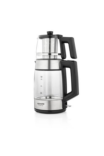 Arçelik Cam Demlikli 2400 W Işıklı Cam Gövdeli Şeffaf Çay Makinesi