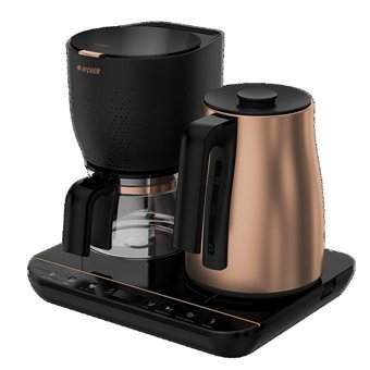 Conti CTM 200 STLY Cam Demlikli 1800 W Plastik Gövdeli Bordo Çay Makinesi