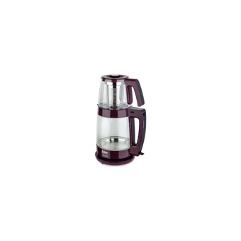 Homend 1741H Çelik Demlikli 1800 W Çelik Gövdeli İnox Çay Makinesi