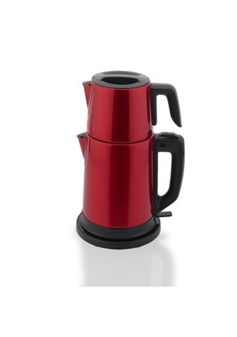 Arnica IH 33250 Cam Demlikli 1800 W Işıklı Cam Gövdeli Şeffaf Çay Makinesi